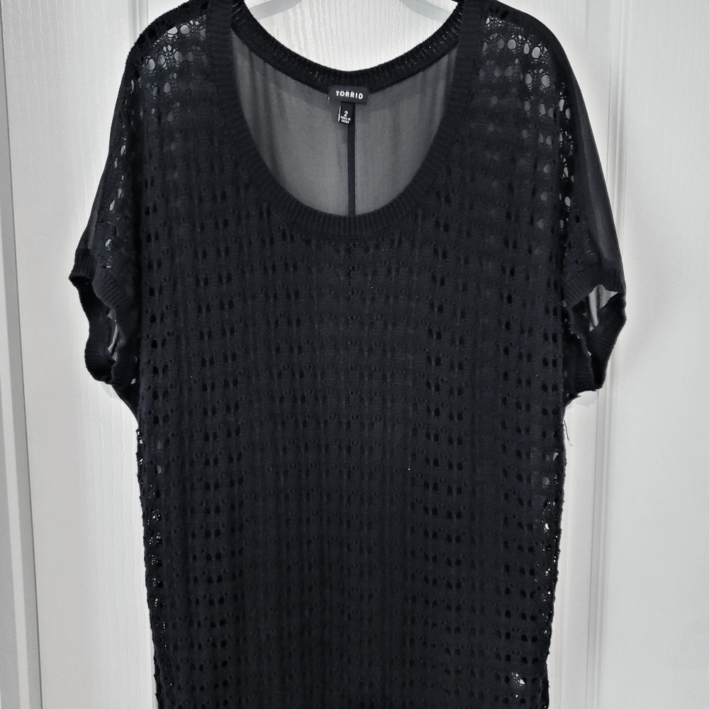 Knit dress top